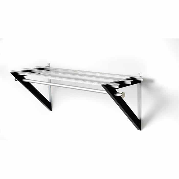 Hoigaard HH6 hattehylde - 35 x 68 cm - Sort